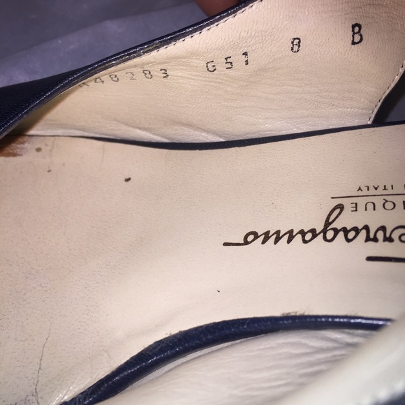 Salvatore Ferragamo Boutique Leather Slingback’s - Picture 8 of 8